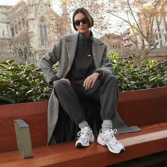 New Balance Shoes - New Balance 530 White/Navy Athletic Shoes(Unisex)